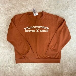 Small Dutton Ranch Yellowstone sweatshirt crew neck small